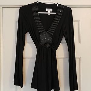 Loft sequin top